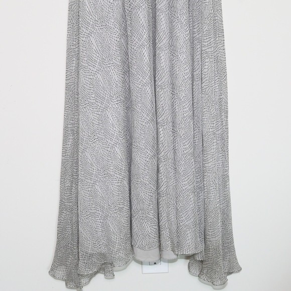 $525 LoveShackFancy - Black/White 100% Silk Racer Dress - Women's Size 2 NEW NWT - Picture 8 of 11